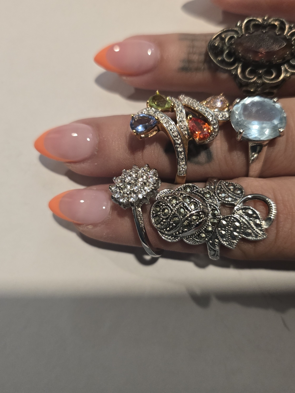 Vintage Ring Lot- Women Jewelry - Picture 6 of 8